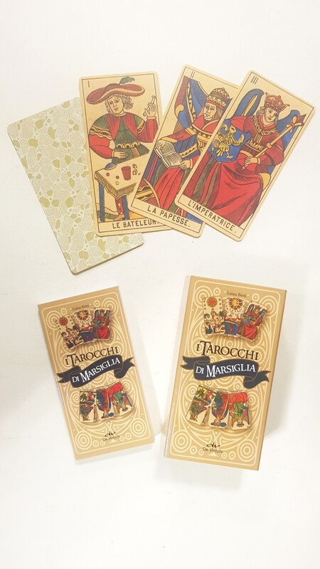 78 carte tarocchi:Tradizionale,Marsigliese-con istruzioni